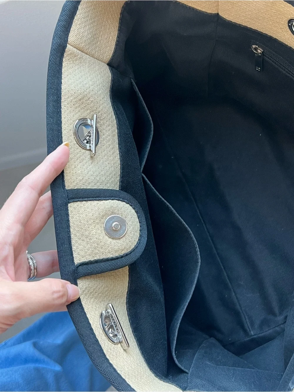 CHANEL Beige Deauville Tote - Small